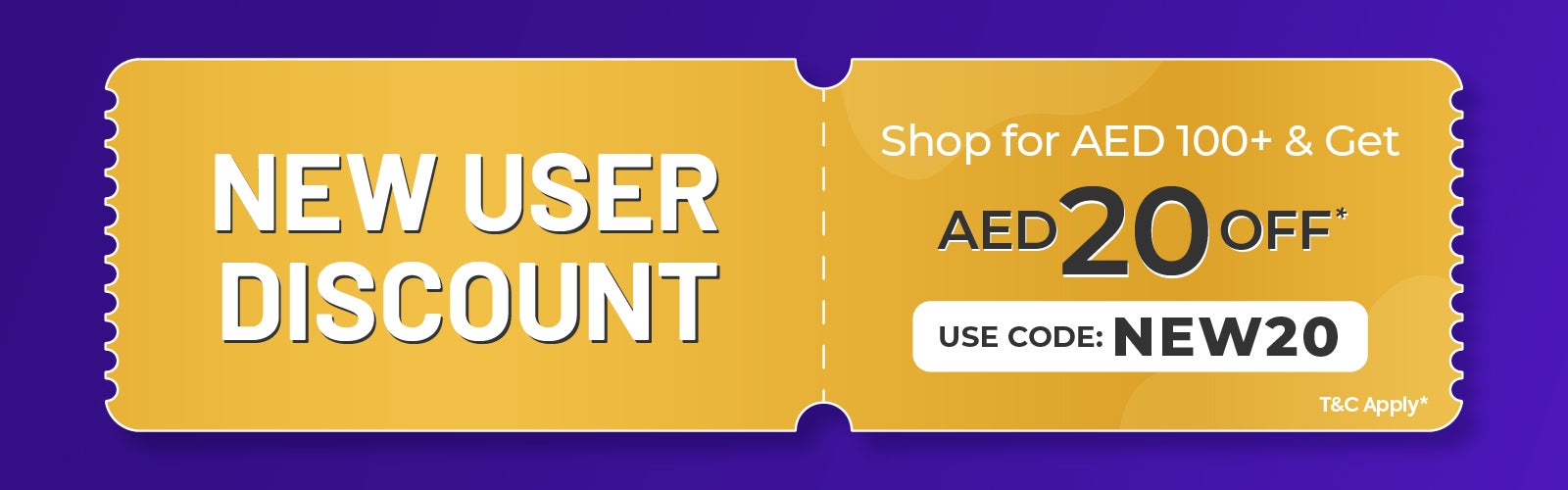 New user Discount  NEW40