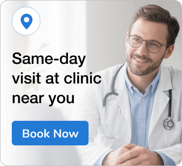 Doctor at clinic Doctor at clinic