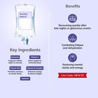 Pre/Post Party IV Drip