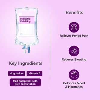 Menstrual Relief IV Drip