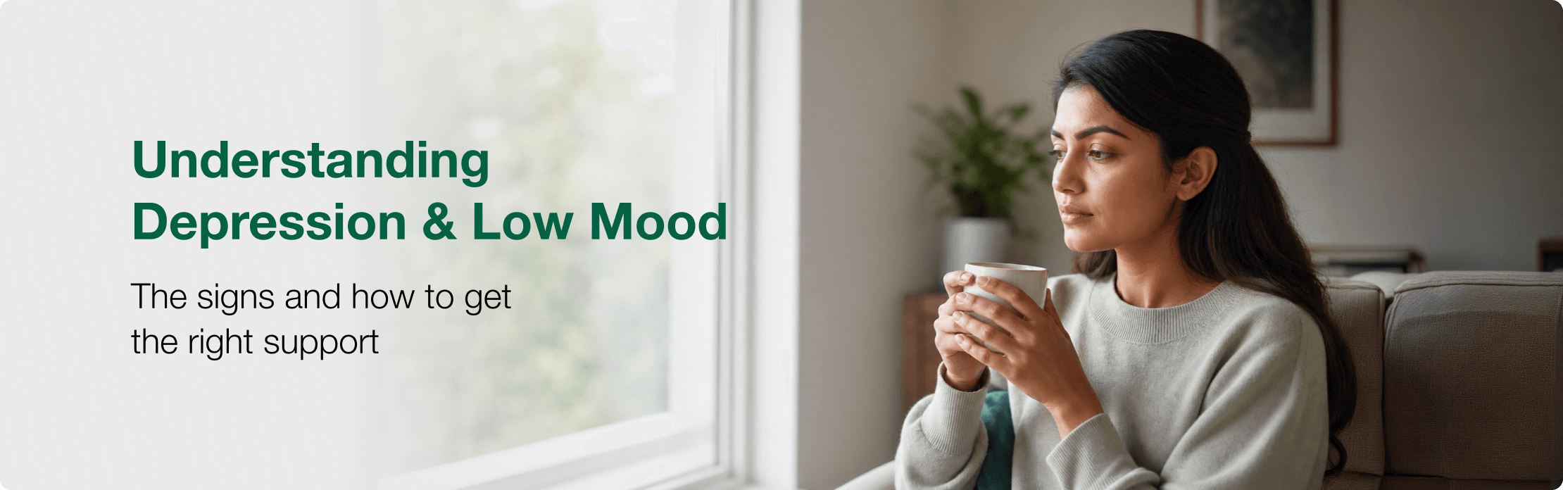 Depression & Low Mood hero banner Depression & Low Mood hero banner